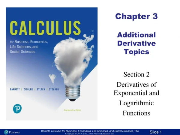 Chapter 3 Additional Derivative Topics