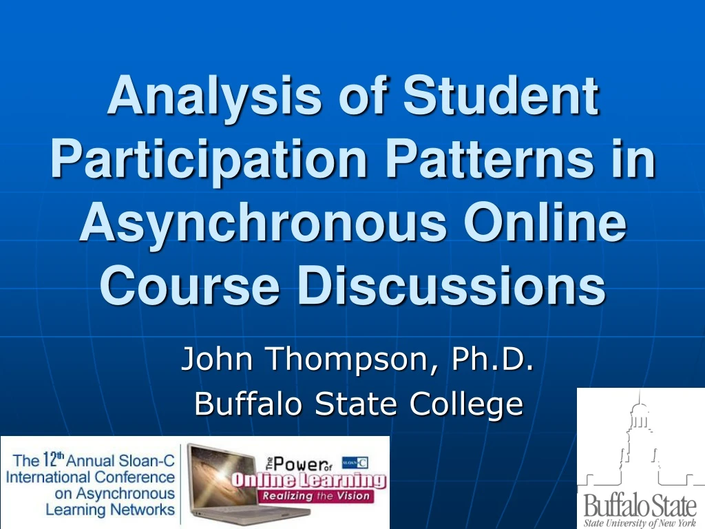 analysis of student participation patterns in asynchronous online course discussions