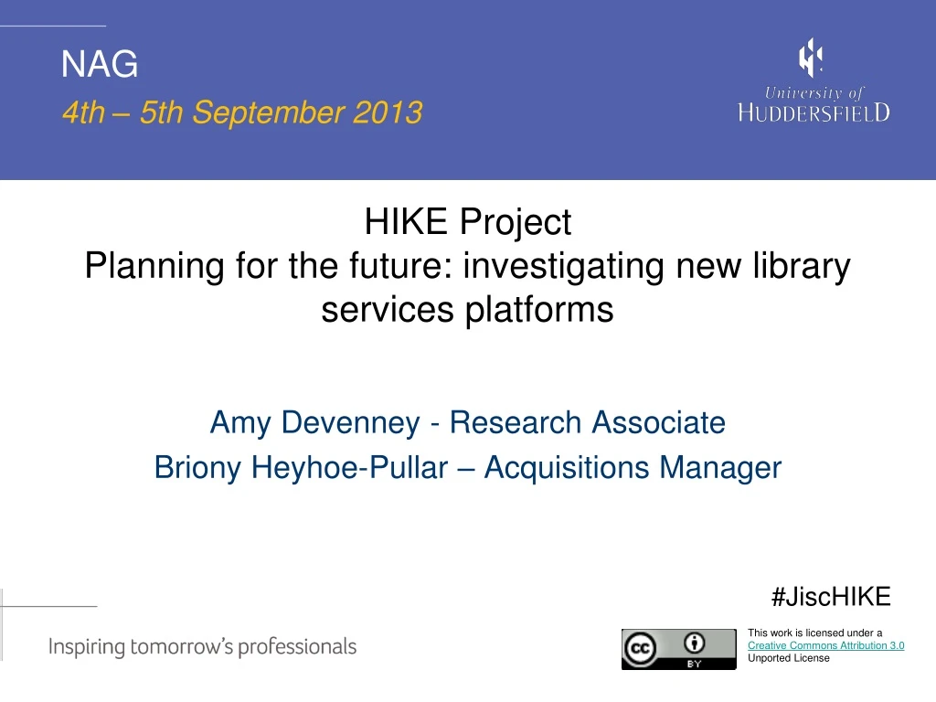 hike project planning for the future investigating new library services platforms