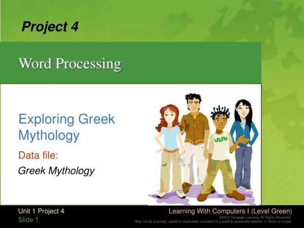 Exploring Greek Mythology