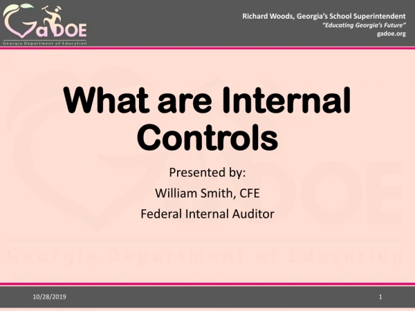 What are Internal Controls