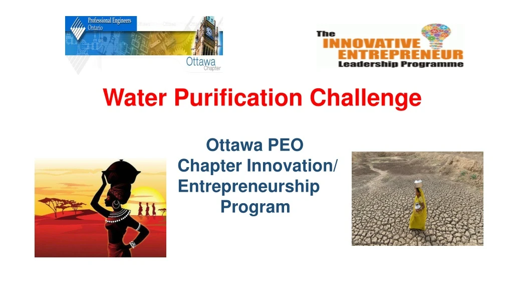 water purification challenge