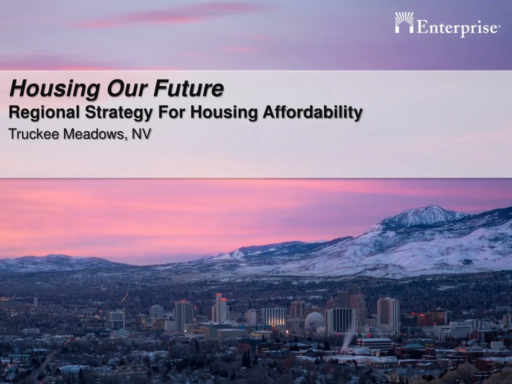 housing our future regional strategy for housing