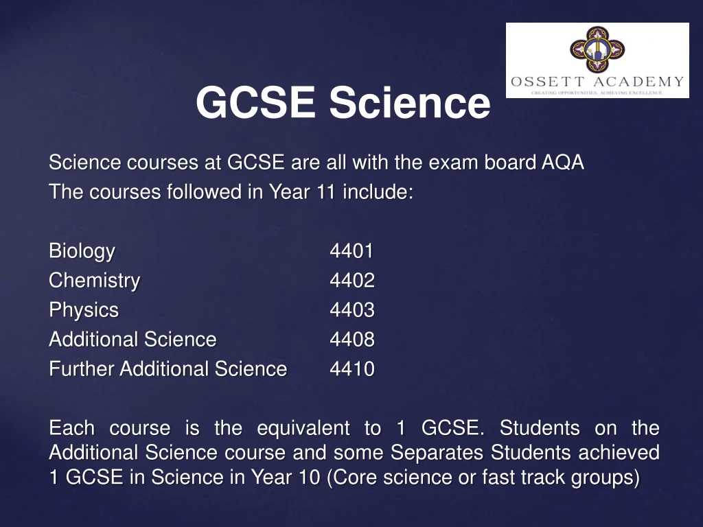 gcse science