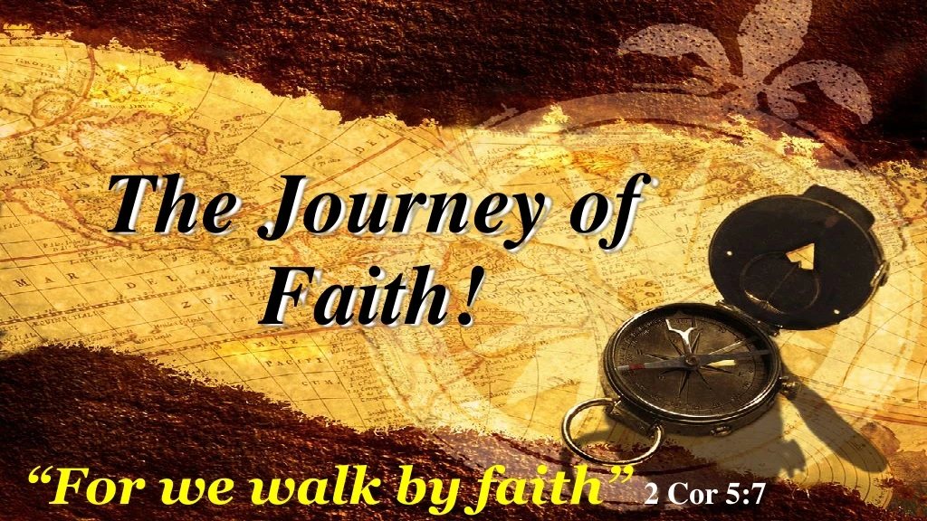 the journey of faith