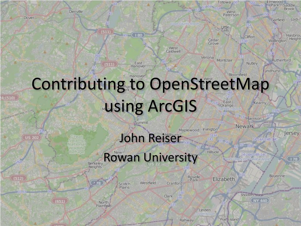 contributing to openstreetmap using arcgis
