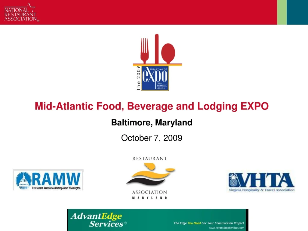 mid atlantic food beverage and lodging expo