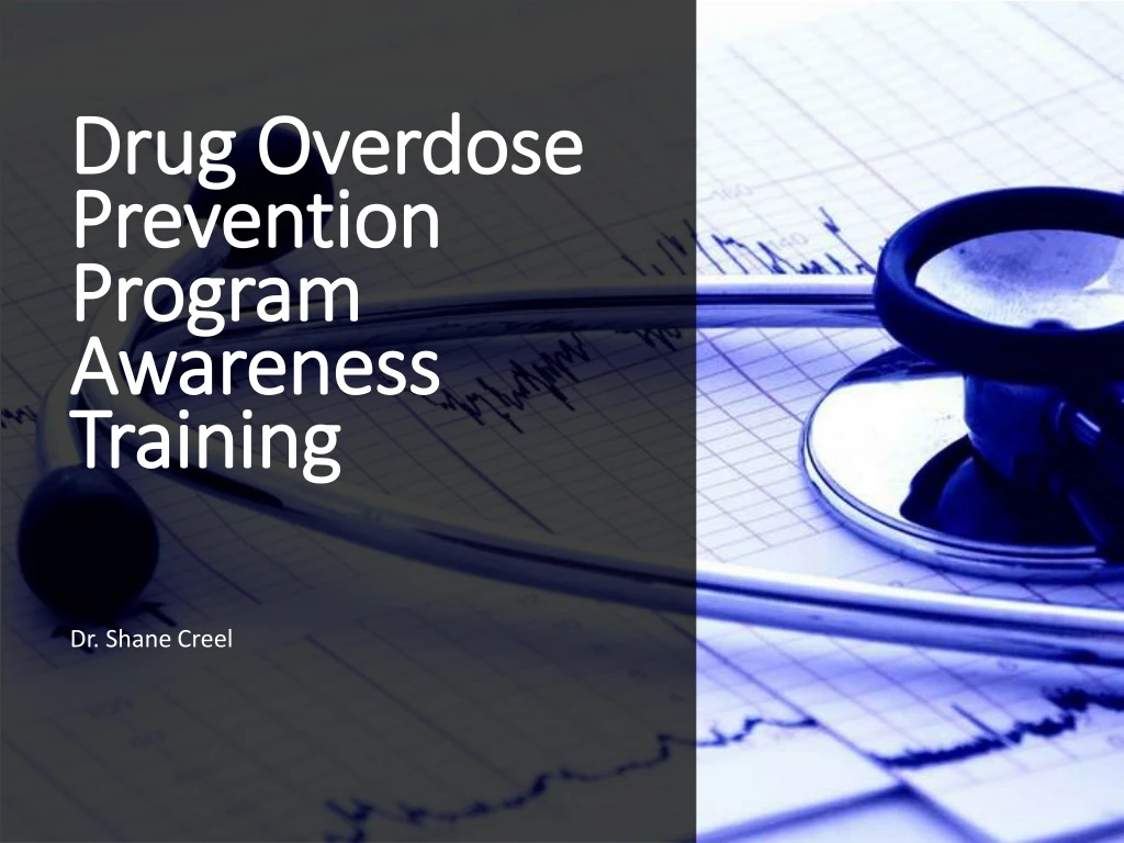 drug overdose prevention program awareness training
