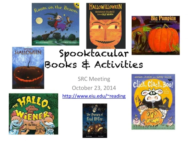 Spooktacular Books &amp; Activities