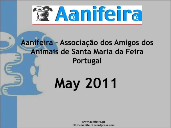 Aanifeira – Associação dos Amigos dos Animais de Santa Maria da Feira Portugal