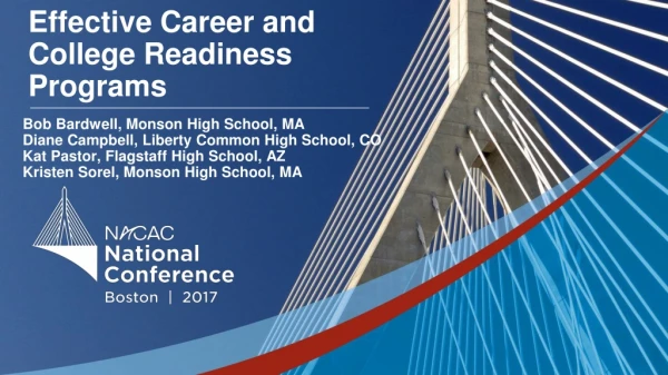 Effective Career and College Readiness Programs