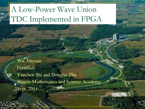 A Low-Power Wave Union TDC Implemented in FPGA