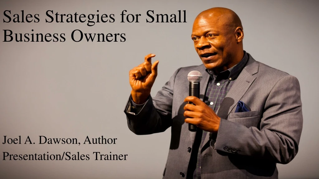 sales strategies for small business owners