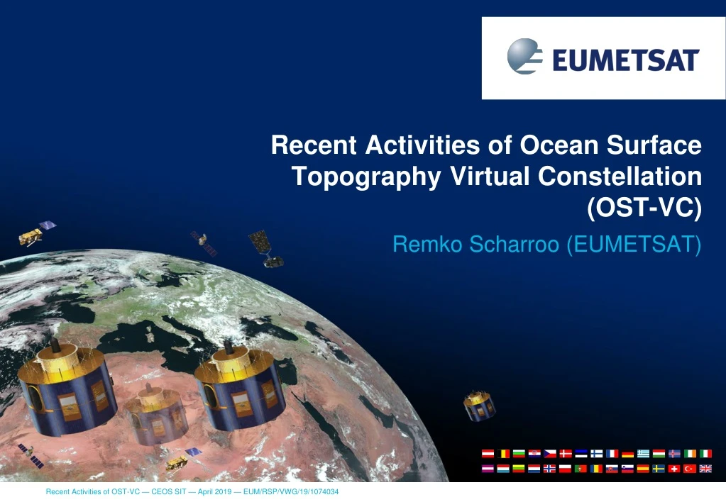 recent activities of ocean surface topography