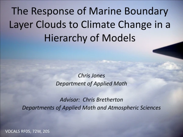 The Response of Marine Boundary Layer Clouds to Climate Change in a Hierarchy of Models