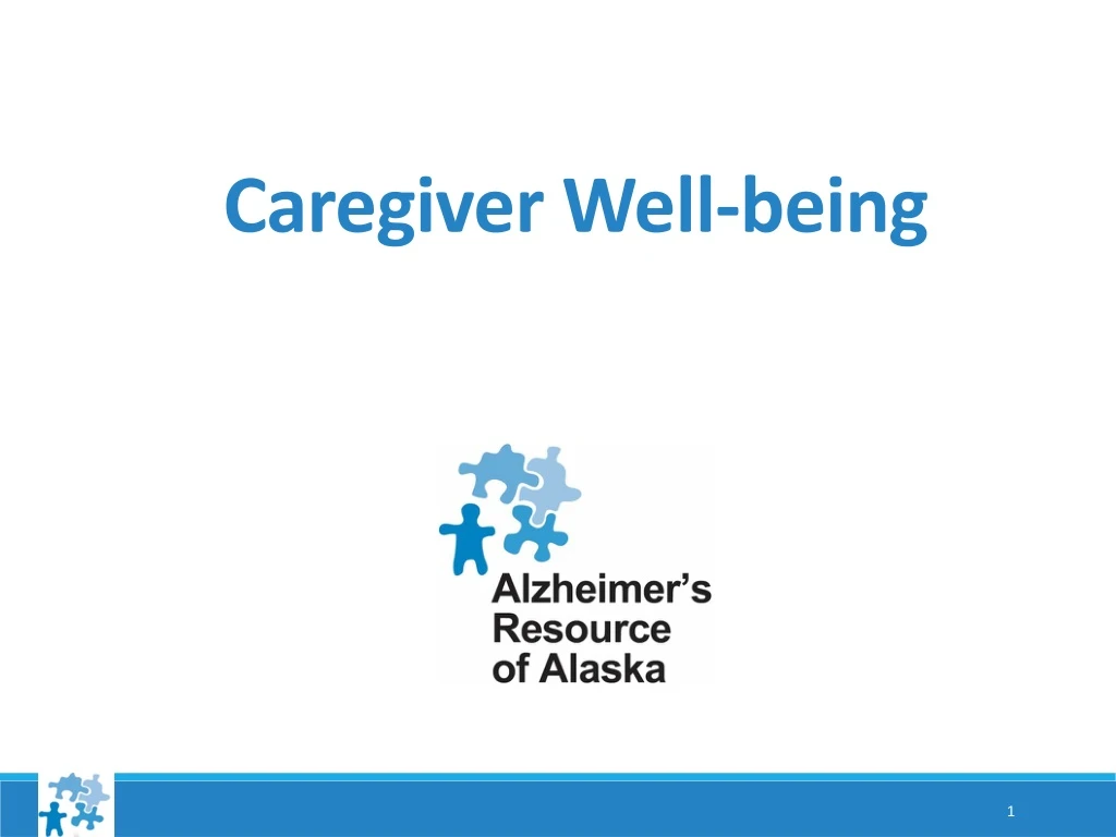 caregiver well being