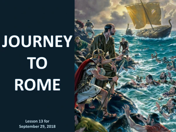 JOURNEY TO ROME