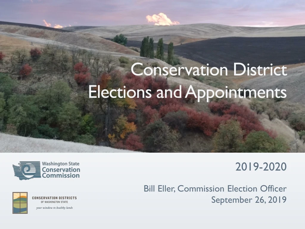 conservation district elections and appointments