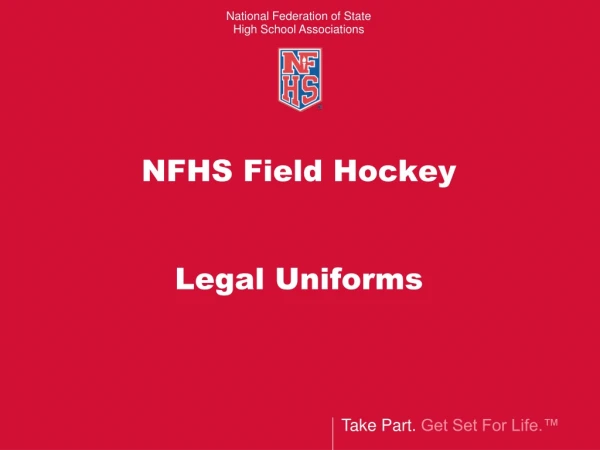 NFHS Field Hockey Legal Uniforms