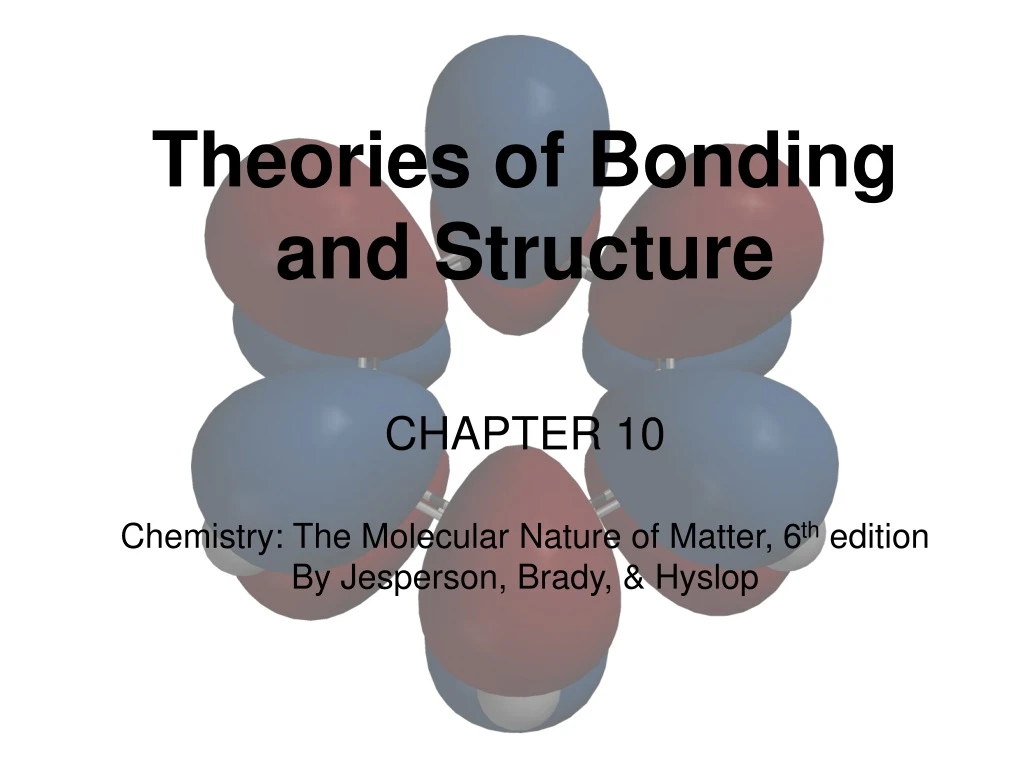 theories of bonding and structure chapter