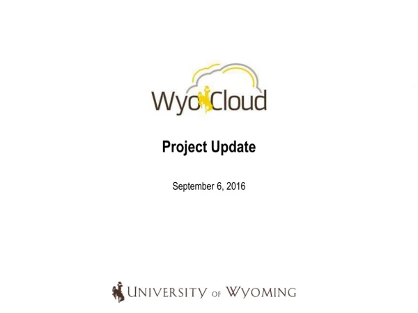 Project Update