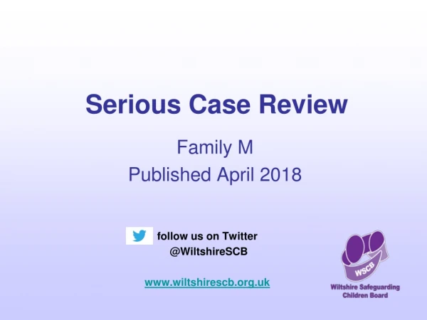 Serious Case Review