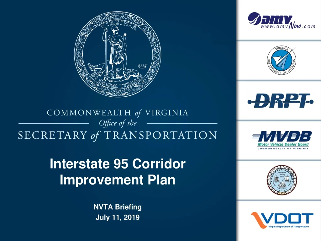 interstate 95 corridor improvement plan