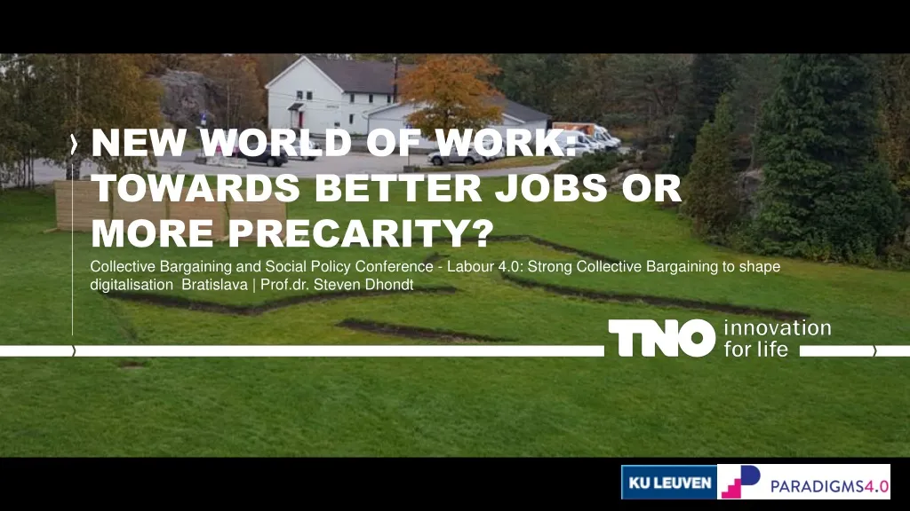 new world of work towards better jobs or more