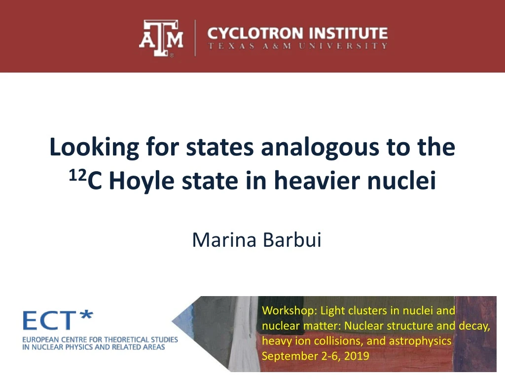 looking for states analogous to the 12 c hoyle state in heavier nuclei