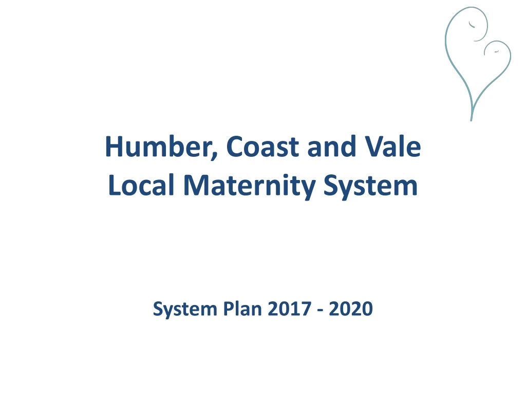 humber coast and vale local maternity system