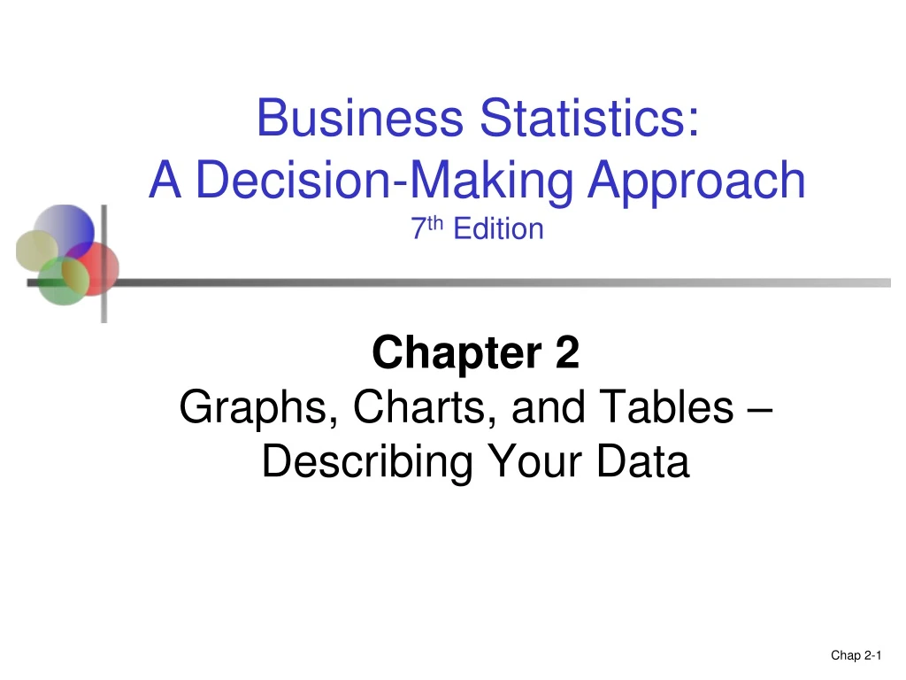 chapter 2 graphs charts and tables describing your data