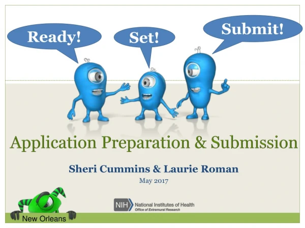 Application Preparation &amp; Submission