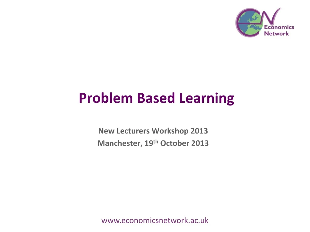 problem based learning