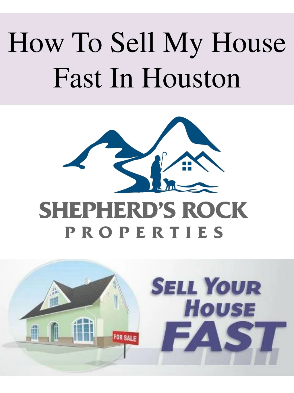 how to sell my house fast in houston