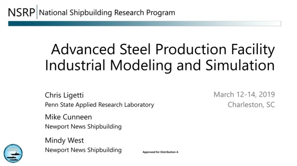 Advanced Steel Production Facility Industrial Modeling and Simulation