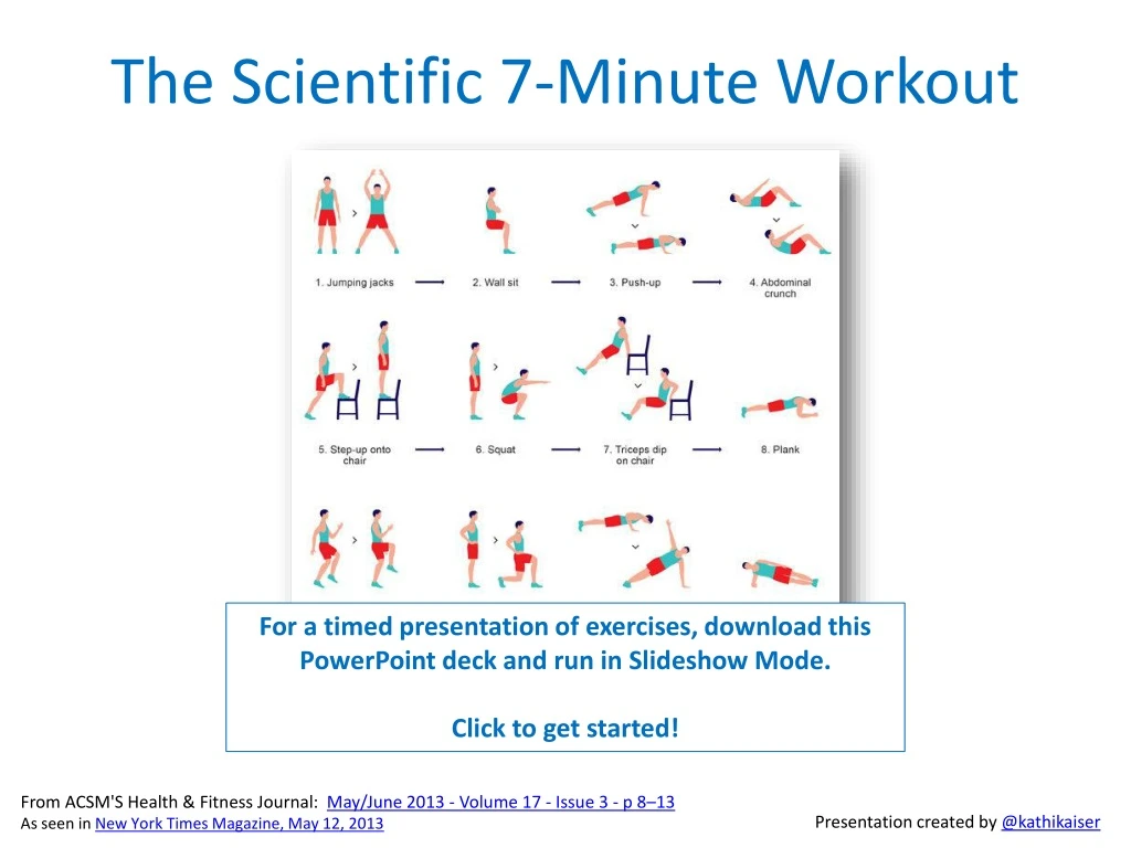 the scientific 7 minute workout
