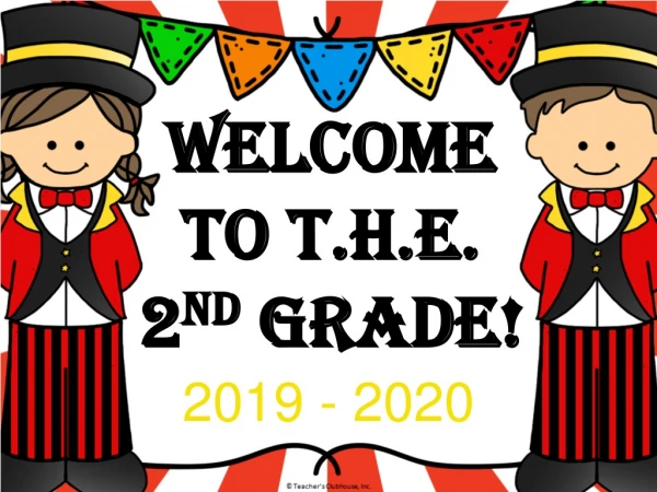 Welcome to T.H.E. 2 nd Grade!