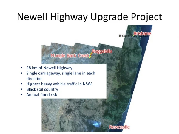 Newell Highway Upgrade Project