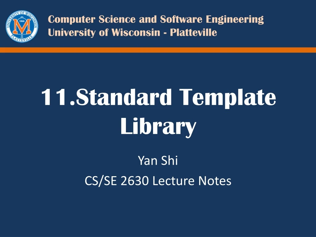 11 standard template library