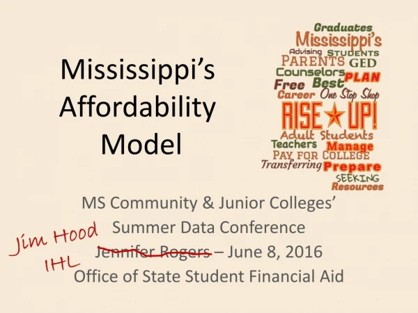 Mississippi’s Affordability Model
