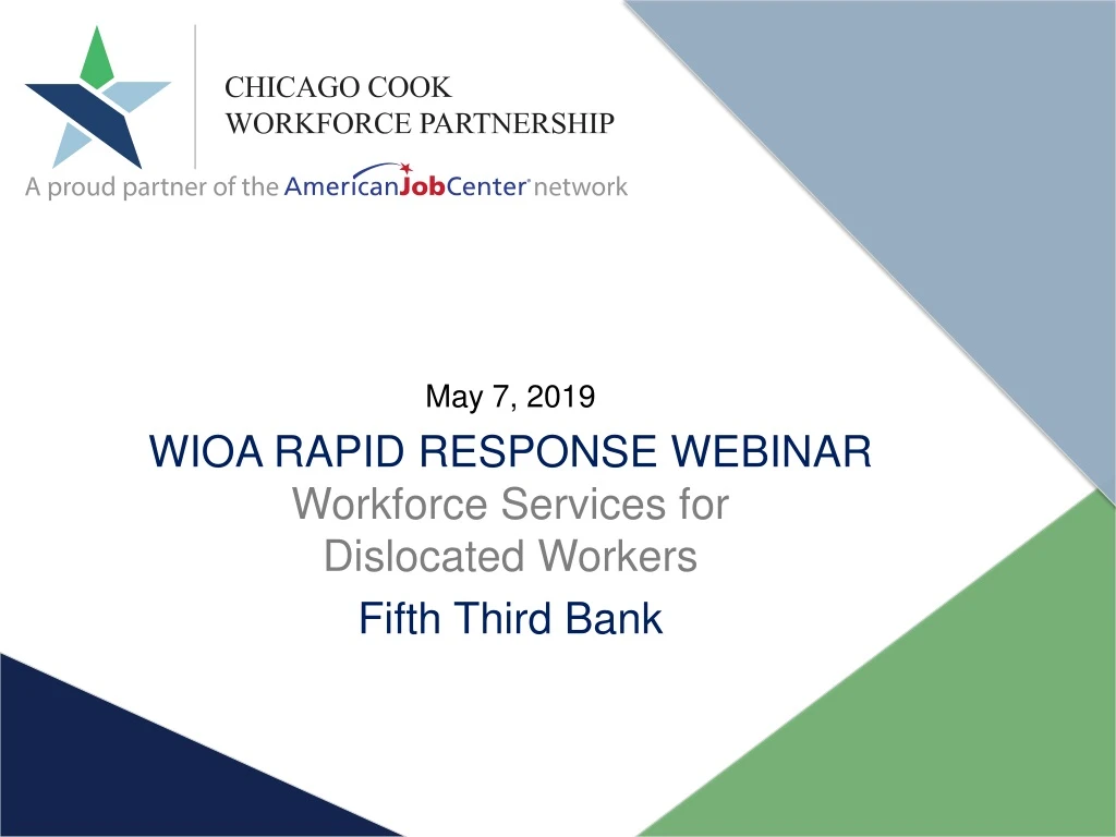 may 7 2019 wioa rapid response webinar workforce
