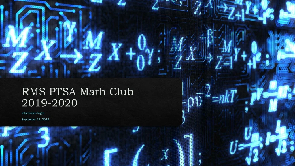 rms ptsa math club 2019 2020