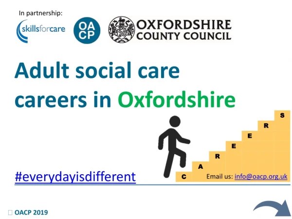 Adult social care careers in Oxfordshire