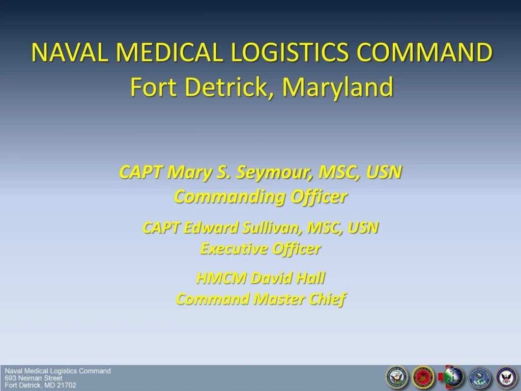 capt mary s seymour msc usn commanding officer