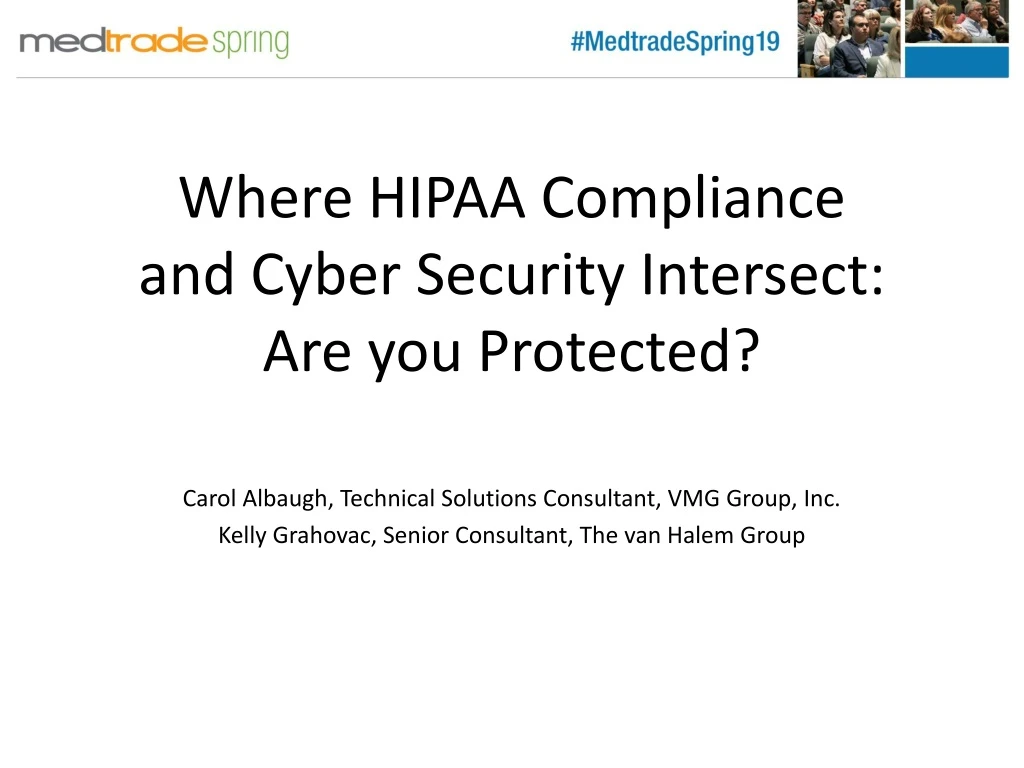where hipaa compliance and cyber security intersect are you protected