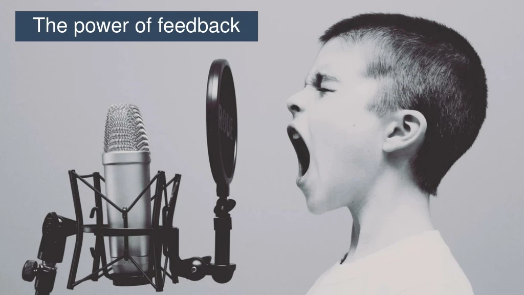 the power of feedback