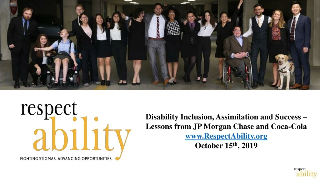 disability inclusion assimilation and success