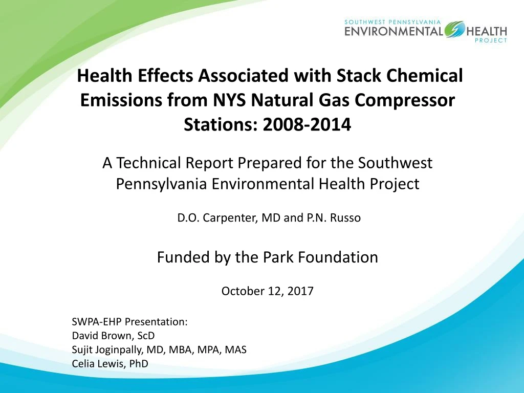 health effects associated with stack chemical