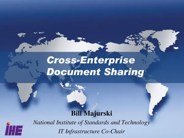 Cross-Enterprise Document Sharing
