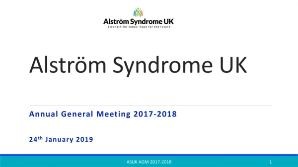 Alström Syndrome UK